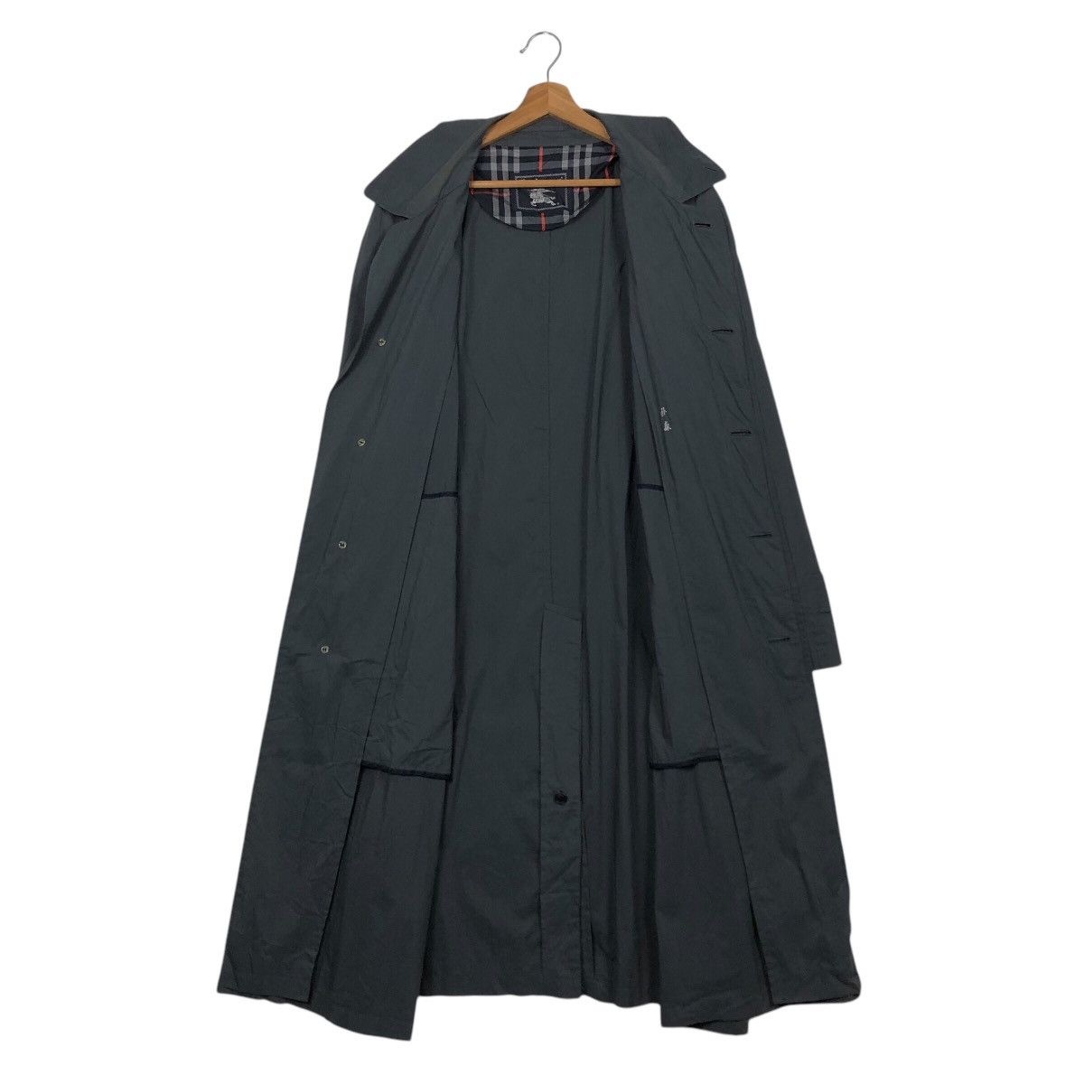 Burberry 📌Vintage Long Coats Jacket Burberrys Nova Check Trench Coat Size US M / EU 48-50 / 2 - 15 Thumbnail