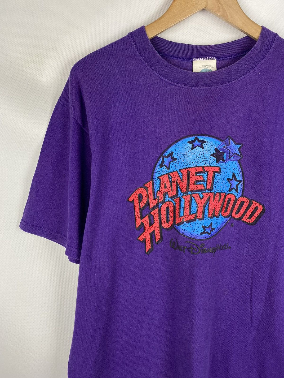 Disney × Planet Hollywood × Vintage Planet Hollywood vintage Walt Disney Men’s T Shirt Size M Size US M / EU 48-50 / 2 - 4 Thumbnail