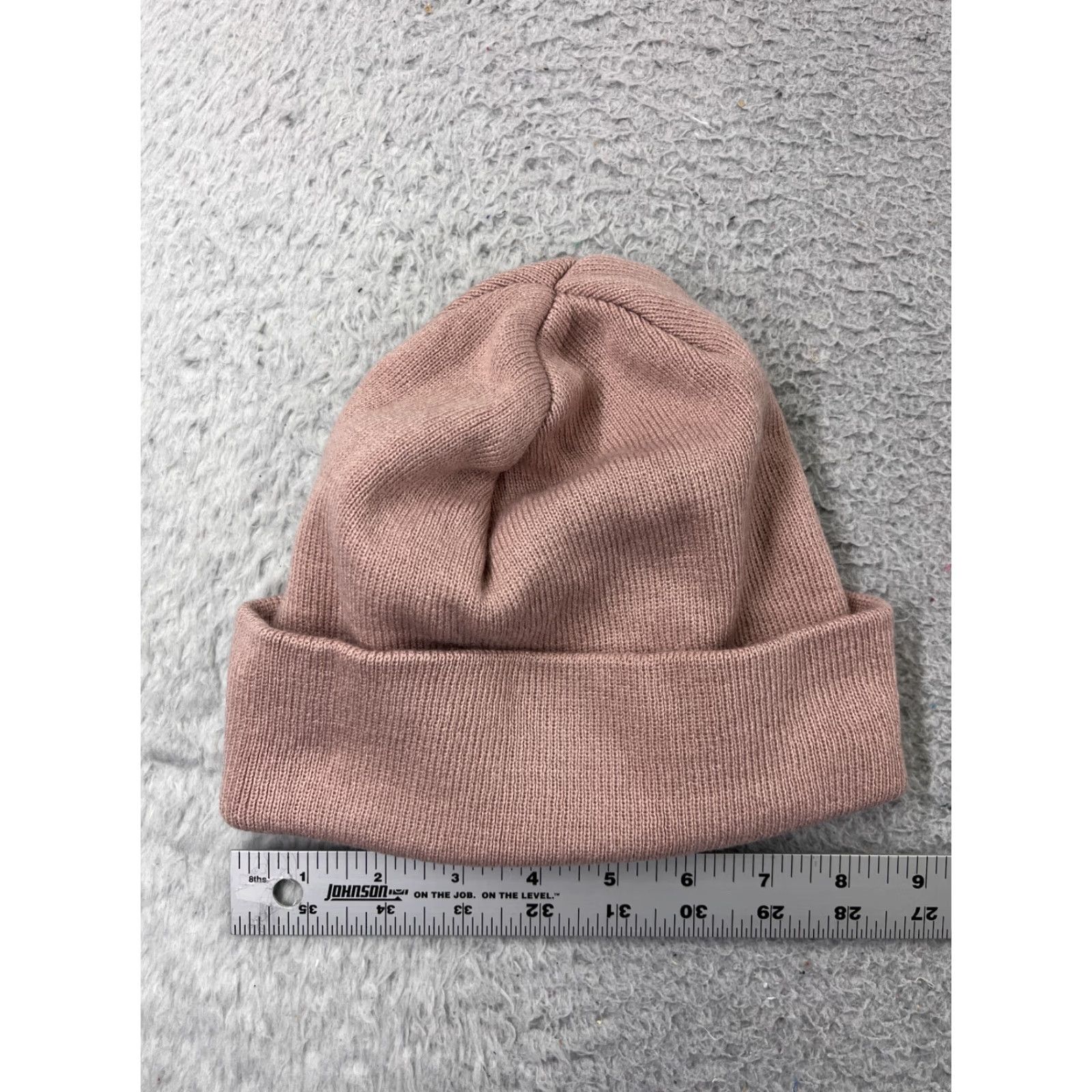 Pinko Furtalk Beanie Hats One Size Pink Knit 100% Acrylic Wool Ski Womens Beanie Mens? Size ONE SIZE - 3 Thumbnail