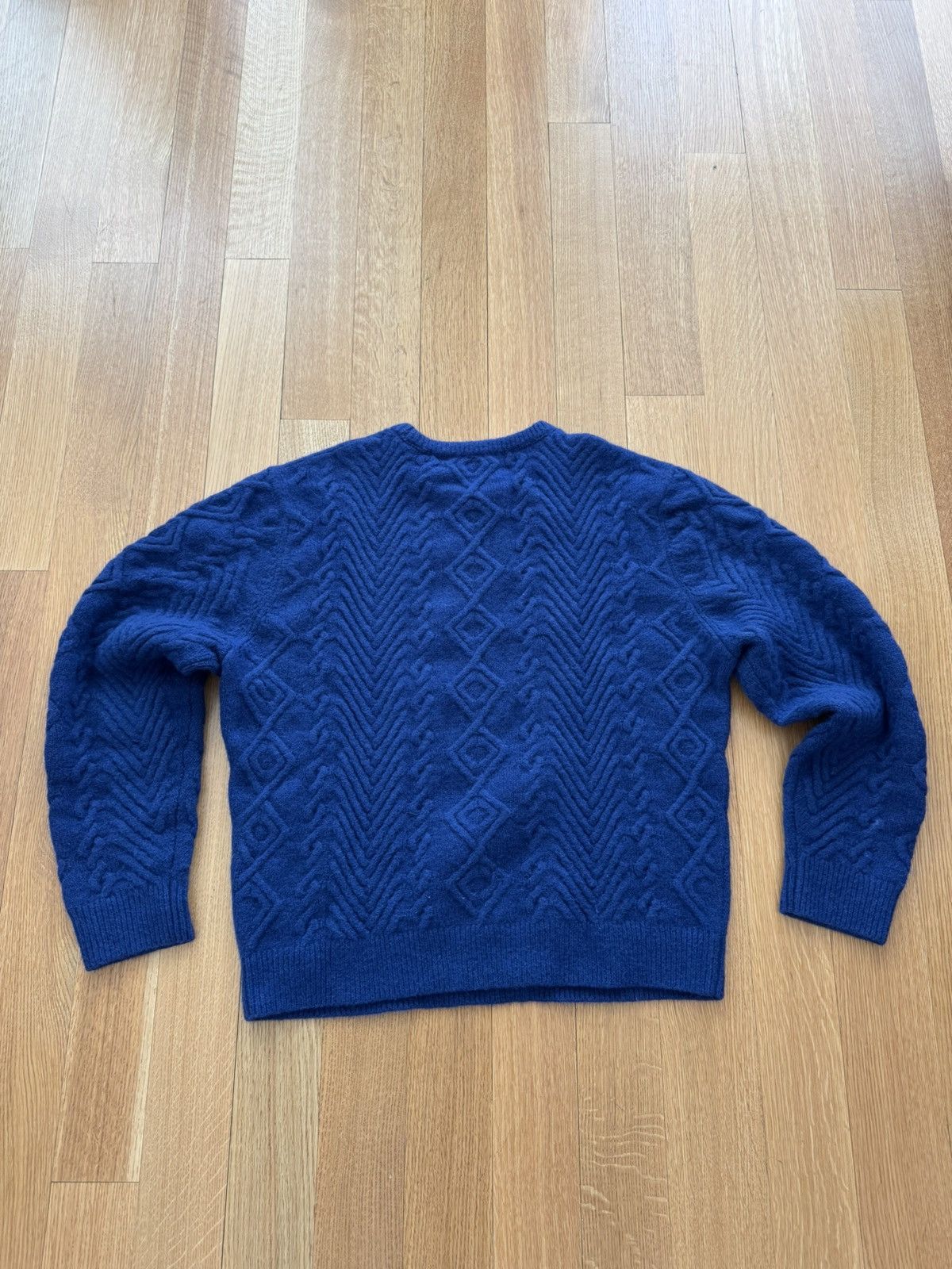 Aime Leon Dore Aime Leon Dore Cable Knit Sweater Size US XL / EU 56 / 4 - 2 Thumbnail