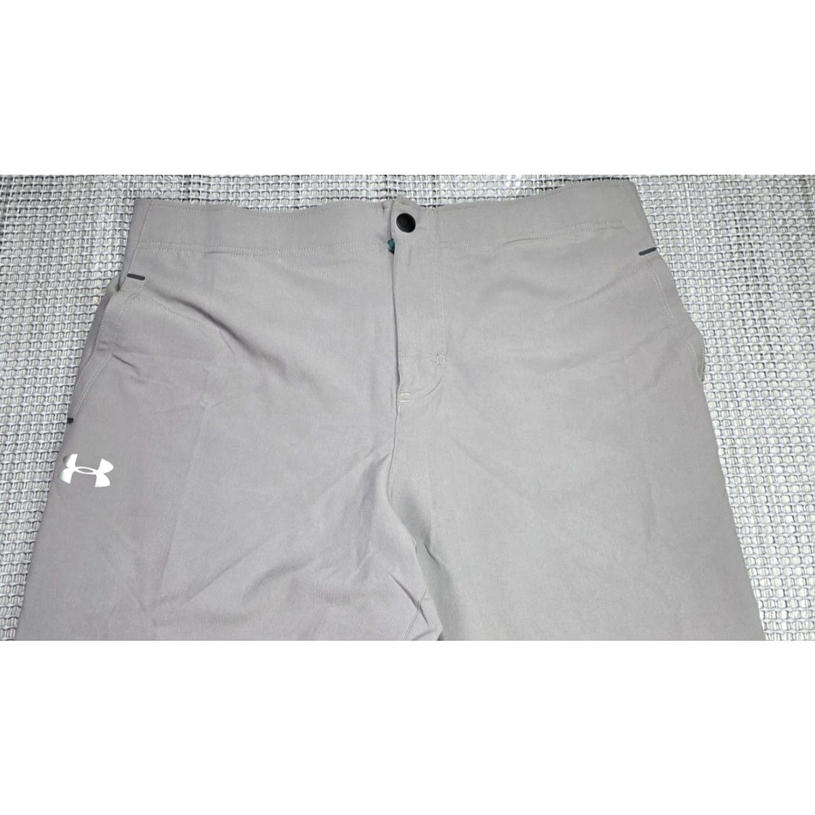 Under Armour Under Armour Pants Mens XL 36x31 Gray Performance Chino Golf Stretch Tech Size US 36 / EU 52 - 4 Thumbnail