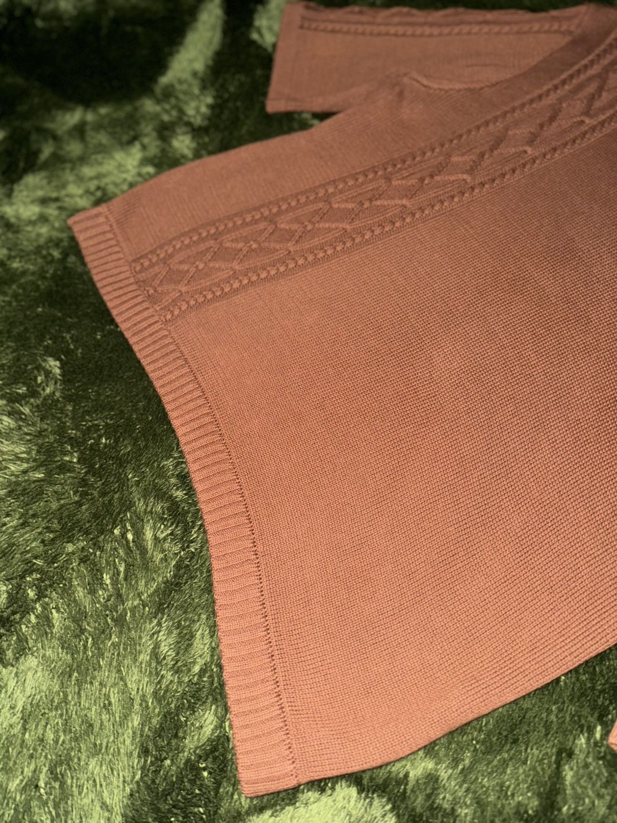 Pleasures [L] Pleasures oversized fit mock neck knit wear T-shirts Size US L / EU 52-54 / 3 - 5 Thumbnail