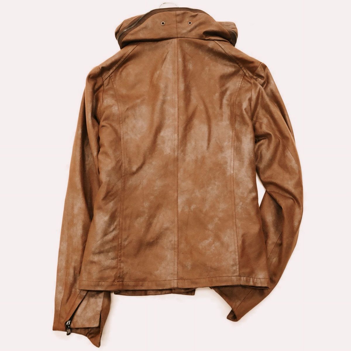 Beauty Beast ❌SOLD❌Asymmetrical Leather Jacket Semanticdesign Size US M / EU 48-50 / 2 - 2 Thumbnail