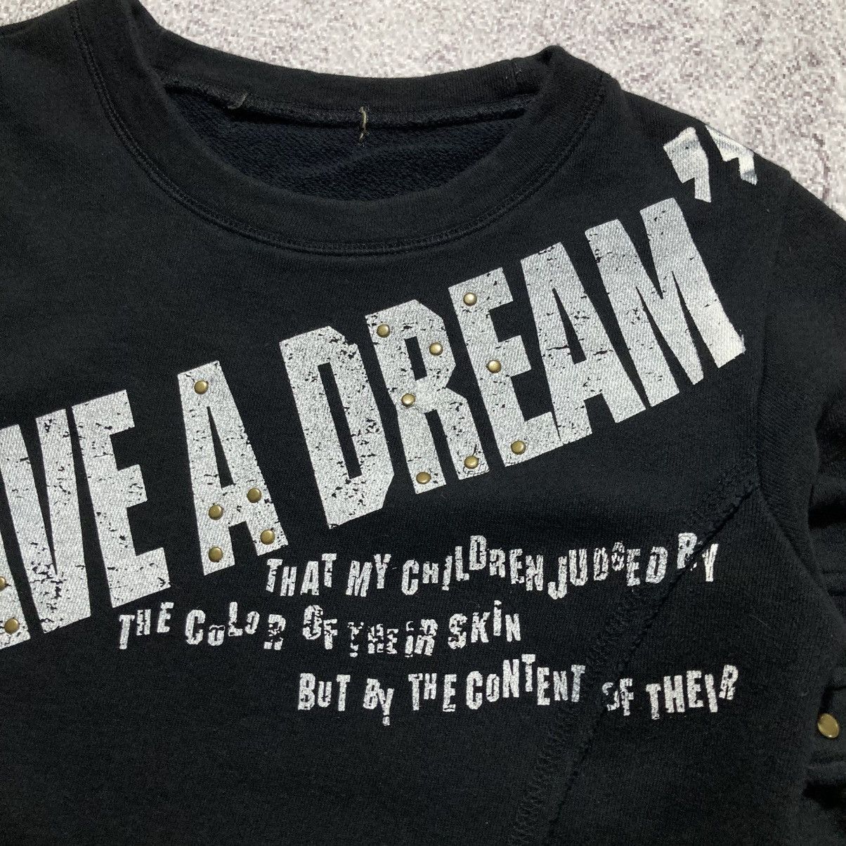 Japanese Brand 2000s Japanese Studed Sex Pot Style Lgb Punk Gothic Crewneck Size US S / EU 44-46 / 1 - 4 Thumbnail