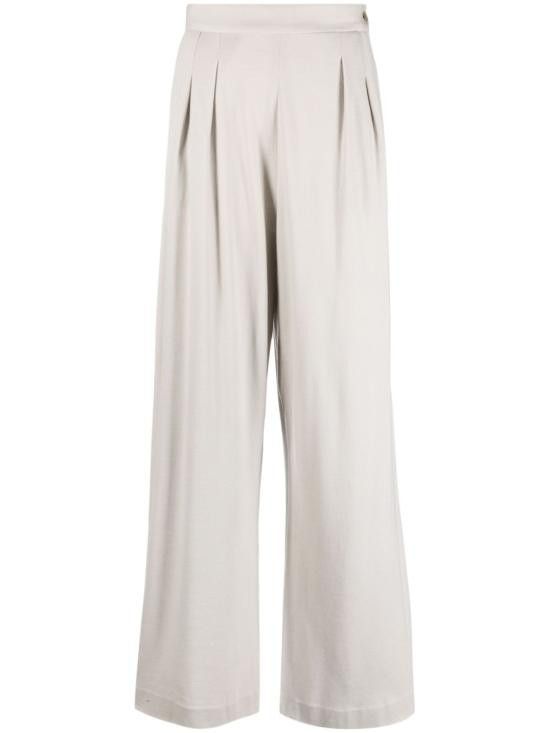 パンツ FABIANA FILIPPI Women Straight Pants PAD265F326 WHITE Fabiana Filippi Wool straight trousers with pockets and