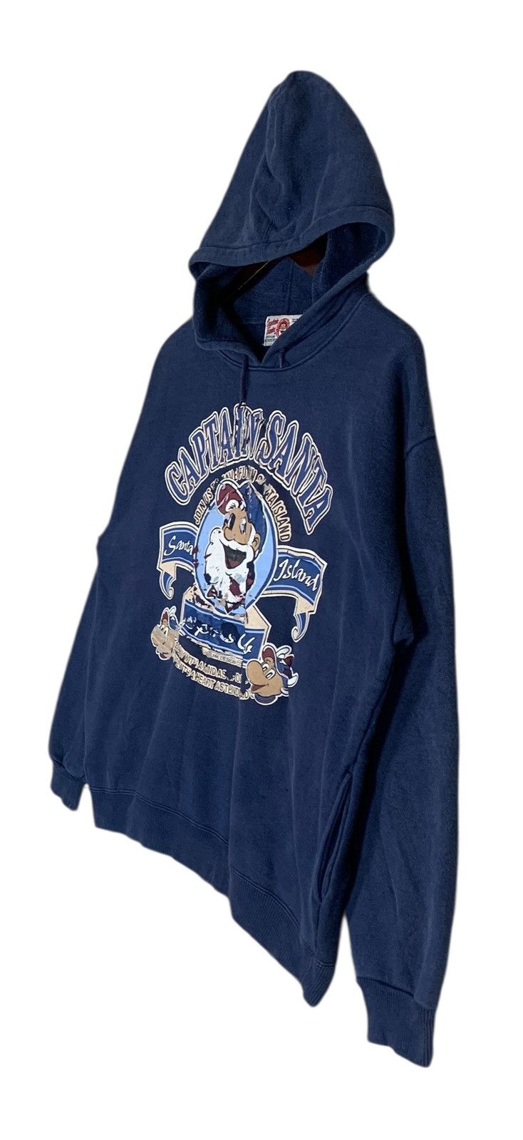 Vintage Vintage Captain Santa JapaneseBrand StreetWear Hoodie Size US L / EU 52-54 / 3 - 4 Thumbnail