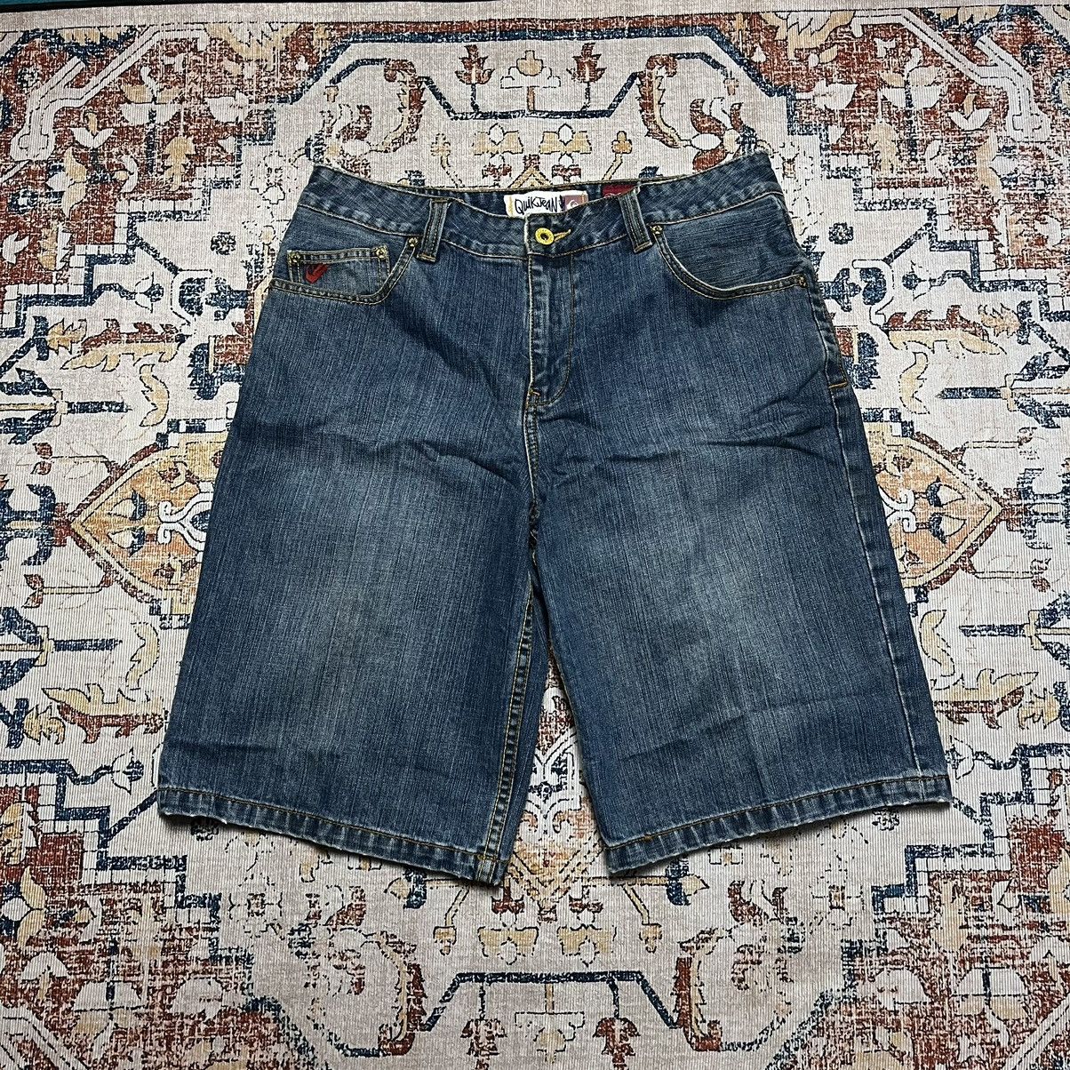 Quicksilver Quik Jeans Y2K Jorts Size US 32 / EU 48 - 1 Thumbnail