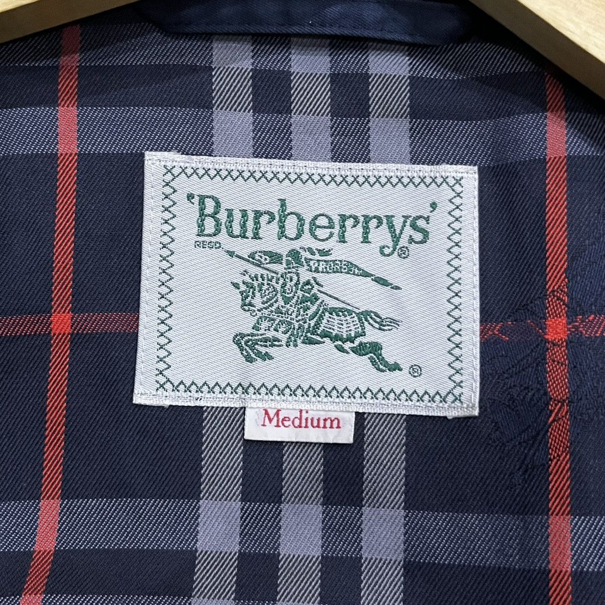 Burberry × Vintage Vintage Burberrys Plaid Linned Casual Zipper Jacket Size US M / EU 48-50 / 2 - 6 Thumbnail