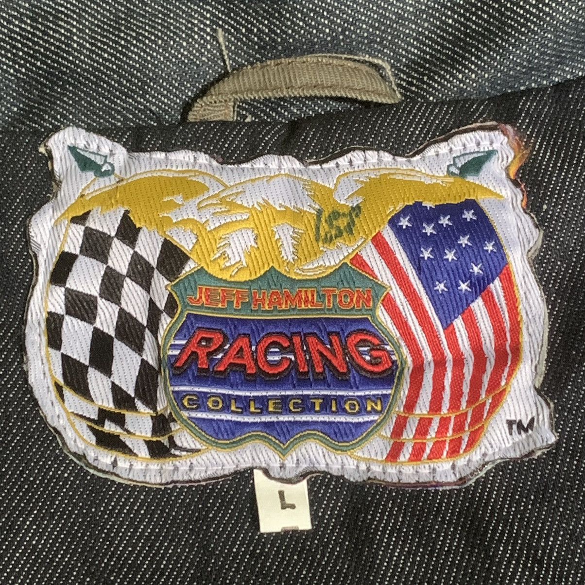 Jeff Hamilton × NASCAR Vintage Jeff Hamilton Tony Stewart Denim Jacket Size US L / EU 52-54 / 3 - 9 Thumbnail