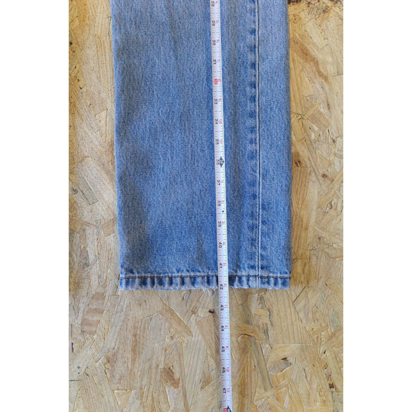 Levi's Levi's Levi Strauss 505 Regular Distressed, Denim - W35 L32 Size US 35 - 6 Thumbnail