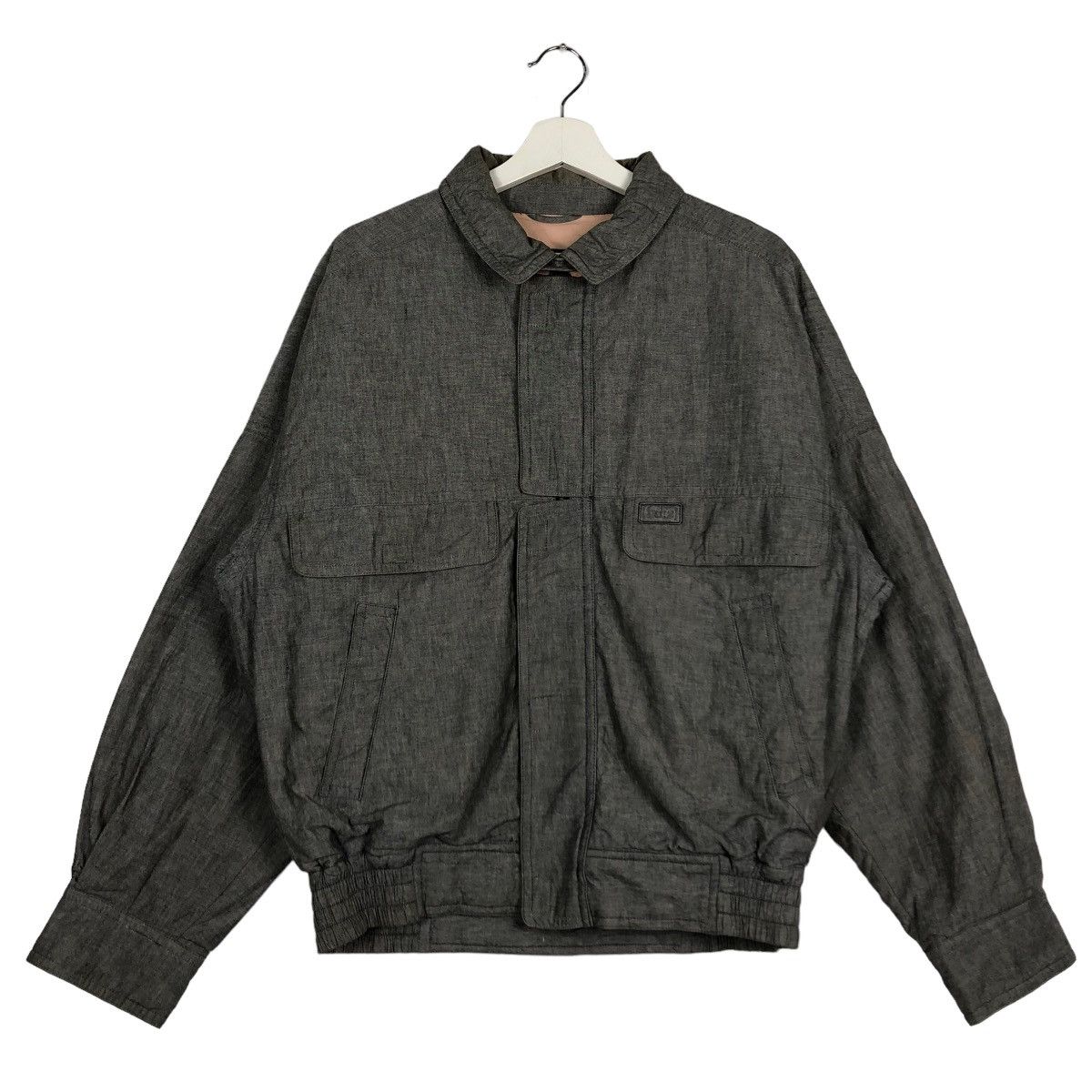 Issey Miyake 🔥 VINTAGE IS IXIZ BOMBER JACKET Size US L / EU 52-54 / 3 - 1 Thumbnail