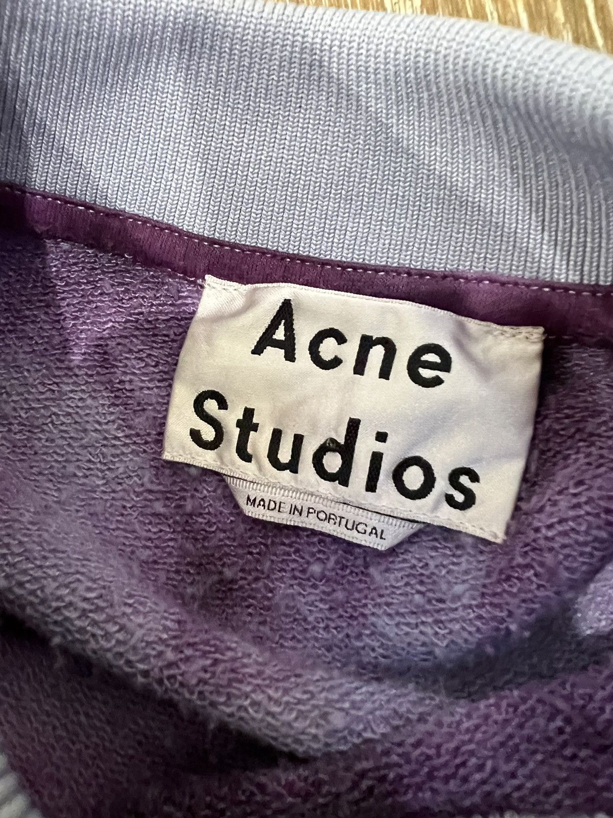 Acne Studios Custom dyed Acne studios bird u fleece pss16 crewneck Size XS / US 0-2 / IT 36-38 - 3 Thumbnail