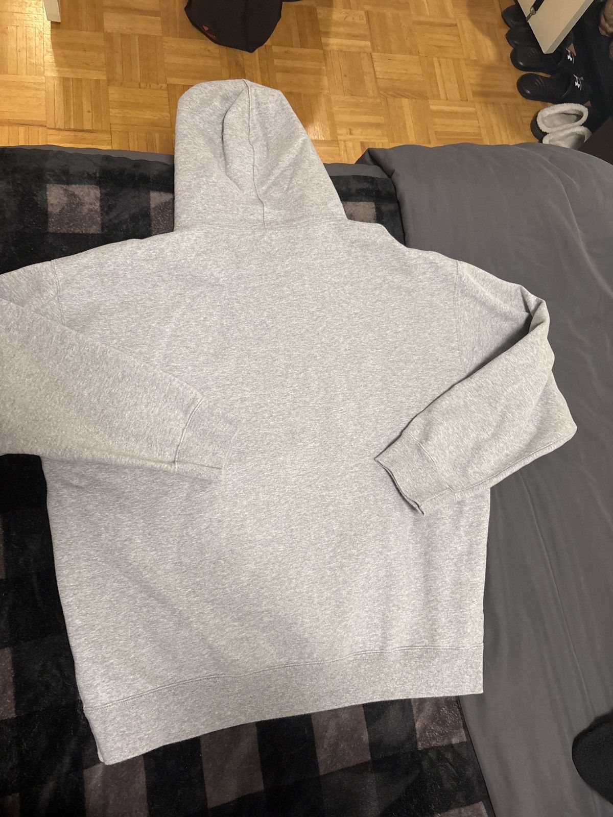 Nike Nike swoosh check hoodie Size US XL / EU 56 / 4 - 2 Thumbnail