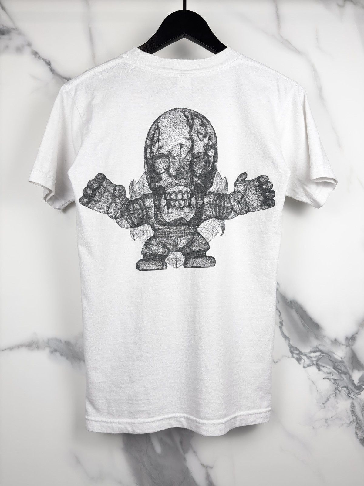 Chrome Hearts Chrome Hearts Vintage Foti Skull Logo Pocket Tshirt Size US S / EU 44-46 / 1 - 1 Thumbnail