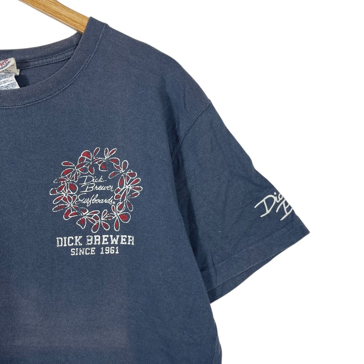 Vintage Dick Brewer Surfboards T-Shirt Vintage Style Navy Graphic Size US L / EU 52-54 / 3 - 5 Thumbnail