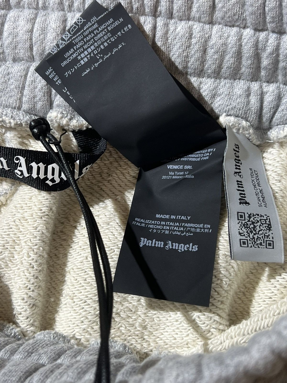 Palm Angels Palm Angels Pirate Bear Grey Sweatshort Size US 33 - 7 Thumbnail