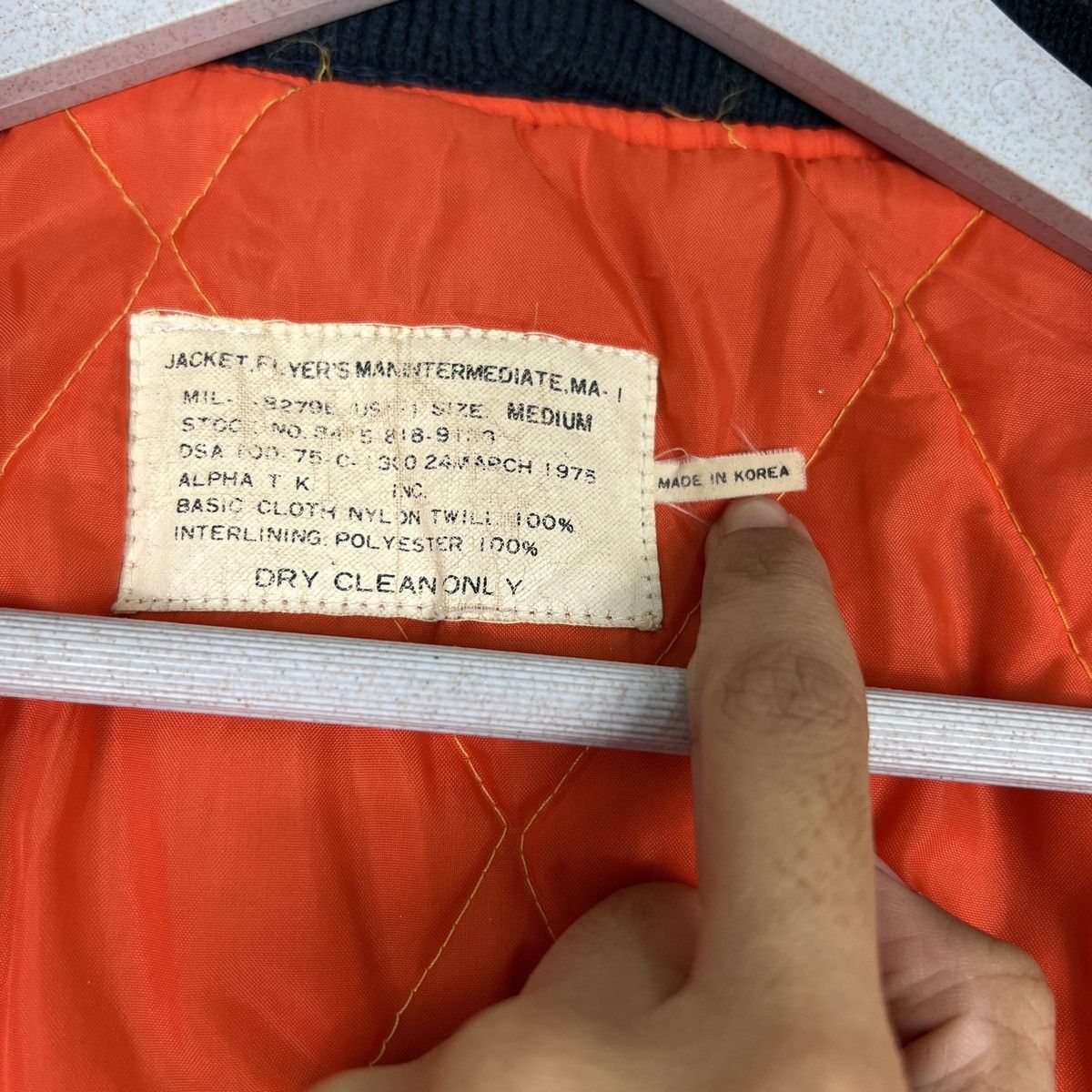 Japanese Brand 🔥 RIOT VINTAGE MA 1 BOMBER JACKET Size US M / EU 48-50 / 2 - 16 Thumbnail