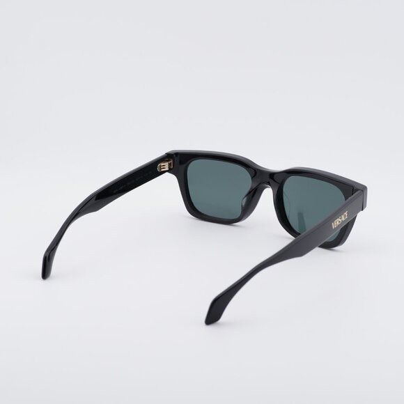 Versace Versace VE4486F GB1/87 Sunglasses Shiny Black Square Frame Size ONE SIZE - 9 Thumbnail