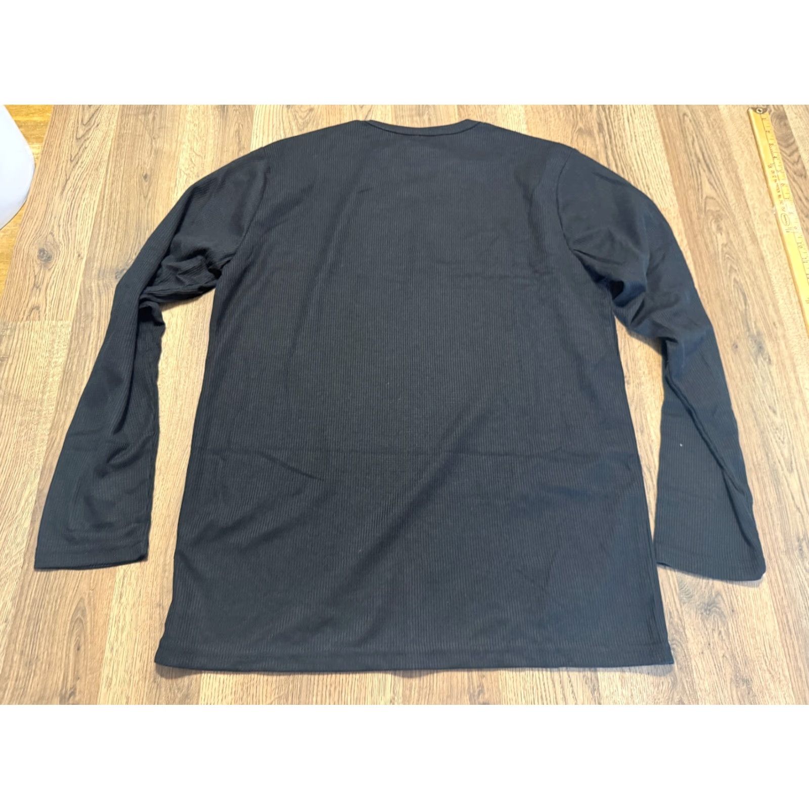 Vintage Mission Ridge Shirt Men Long Sleeve Crewneck M Black Pajama Top Regular/Adult Medium Womens? Size US M / EU 48-50 / 2 - 2 Thumbnail