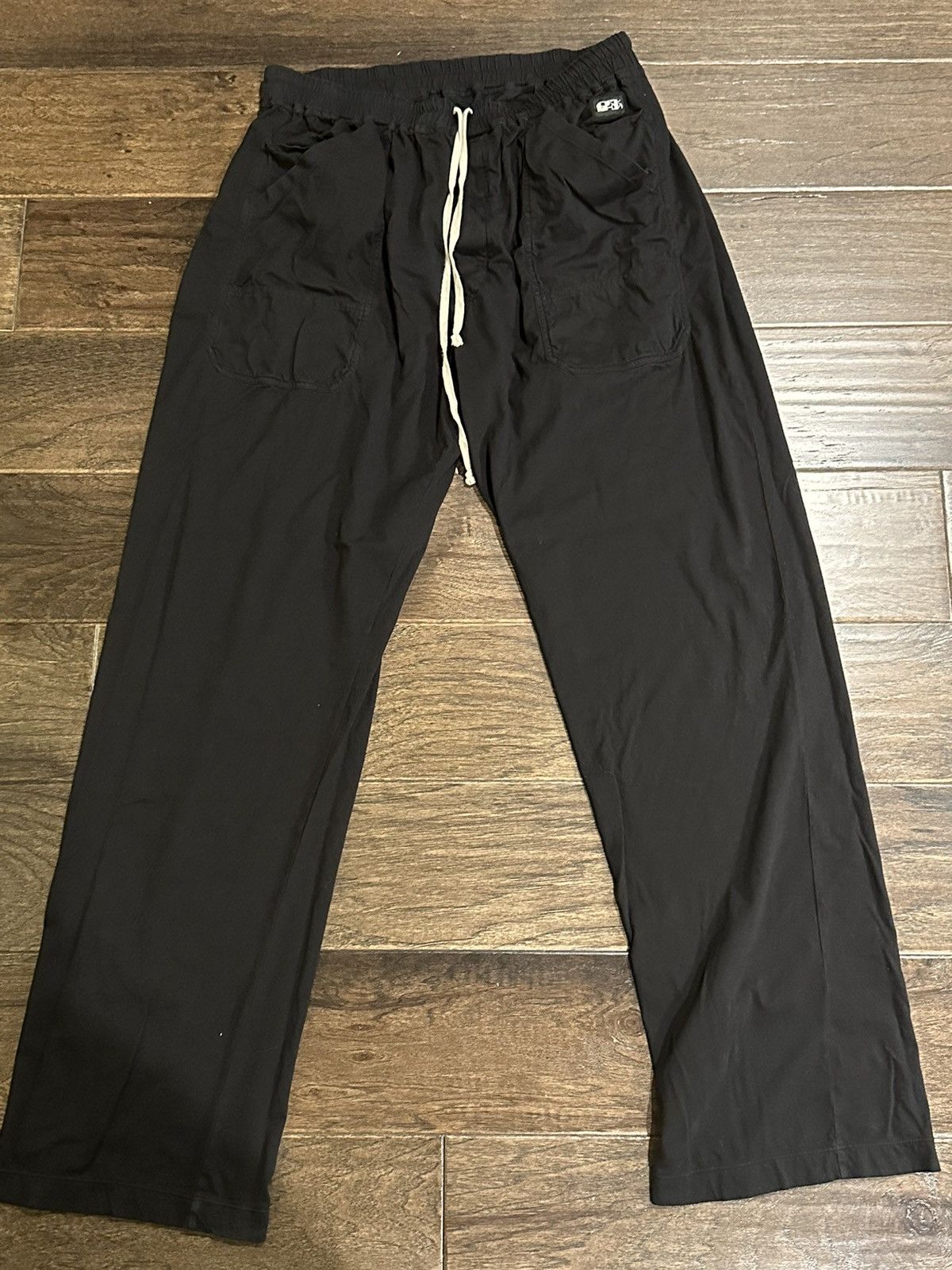 Rick Owens Rick Owens Drkshdw black lounge pants Size US 34 / EU 50 - 1 Thumbnail