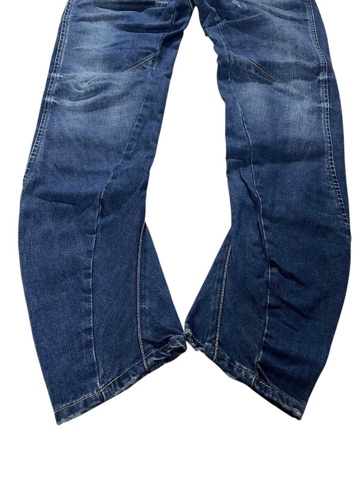 G-Star × If Six Was Nine 💥Punk💥G-star Raw 3301 Distress Blue Jeans Size US 32 / EU 48 - 3 Thumbnail