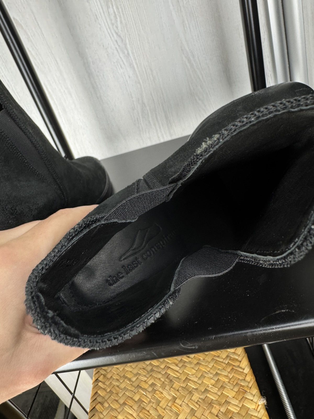 The Last Conspiracy The Last Conspiracy AASE WAXED SUEDE BLACK Ankle Boots sz 39 Size US 9 / IT 39 - 15 Thumbnail