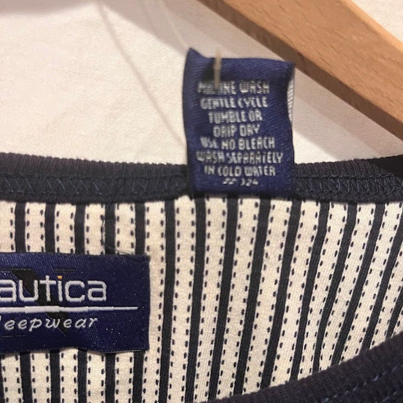 Nautica × Vintage NWT VTG Y2K Nautica Logo Sleepwear Nightshirt Lounge Men L Size US L / EU 52-54 / 3 - 4 Thumbnail
