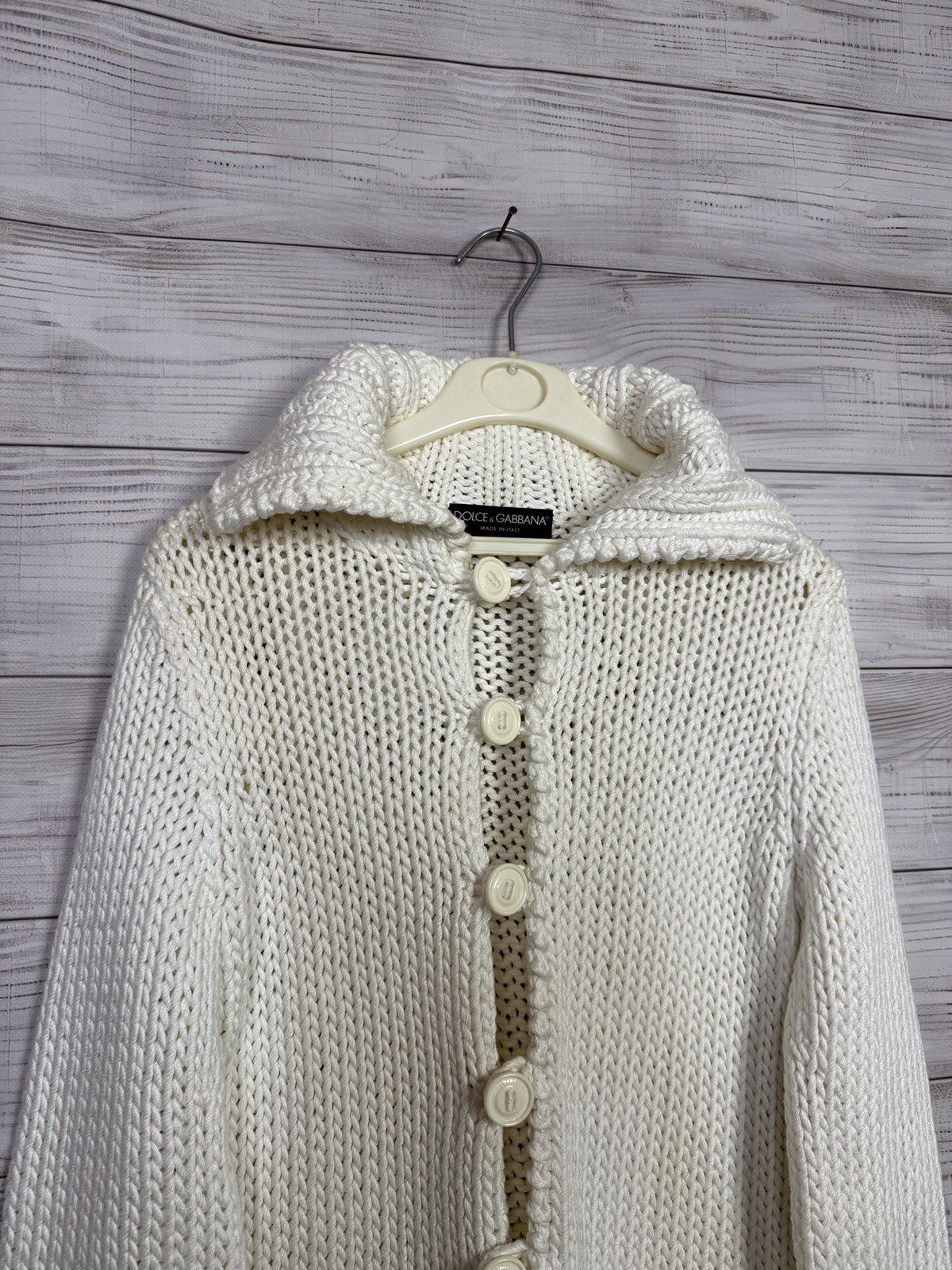 Dolce & Gabbana Dolce & Gabbana Wool Cardigan Knit Size M Size US M / EU 48-50 / 2 - 2 Thumbnail