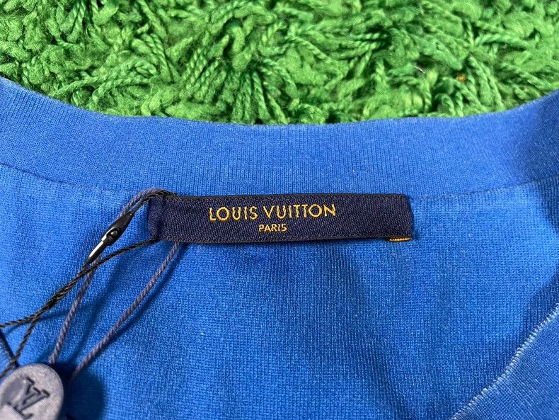 Louis Vuitton Louis Vuitton Blue sky and white clouds short sleeves Size US XL / EU 56 / 4 - 3 Thumbnail