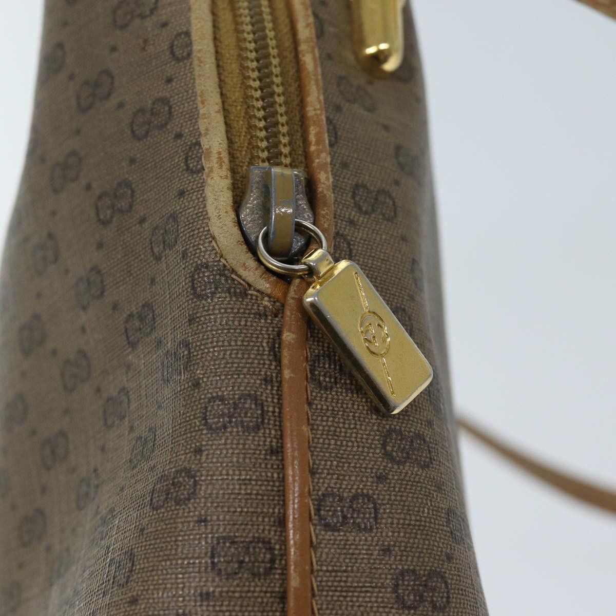 Gucci GUCCI Micro GG Supreme Shoulder Bag Pvc Beige 007 115 007 Size ONE SIZE - 16 Thumbnail