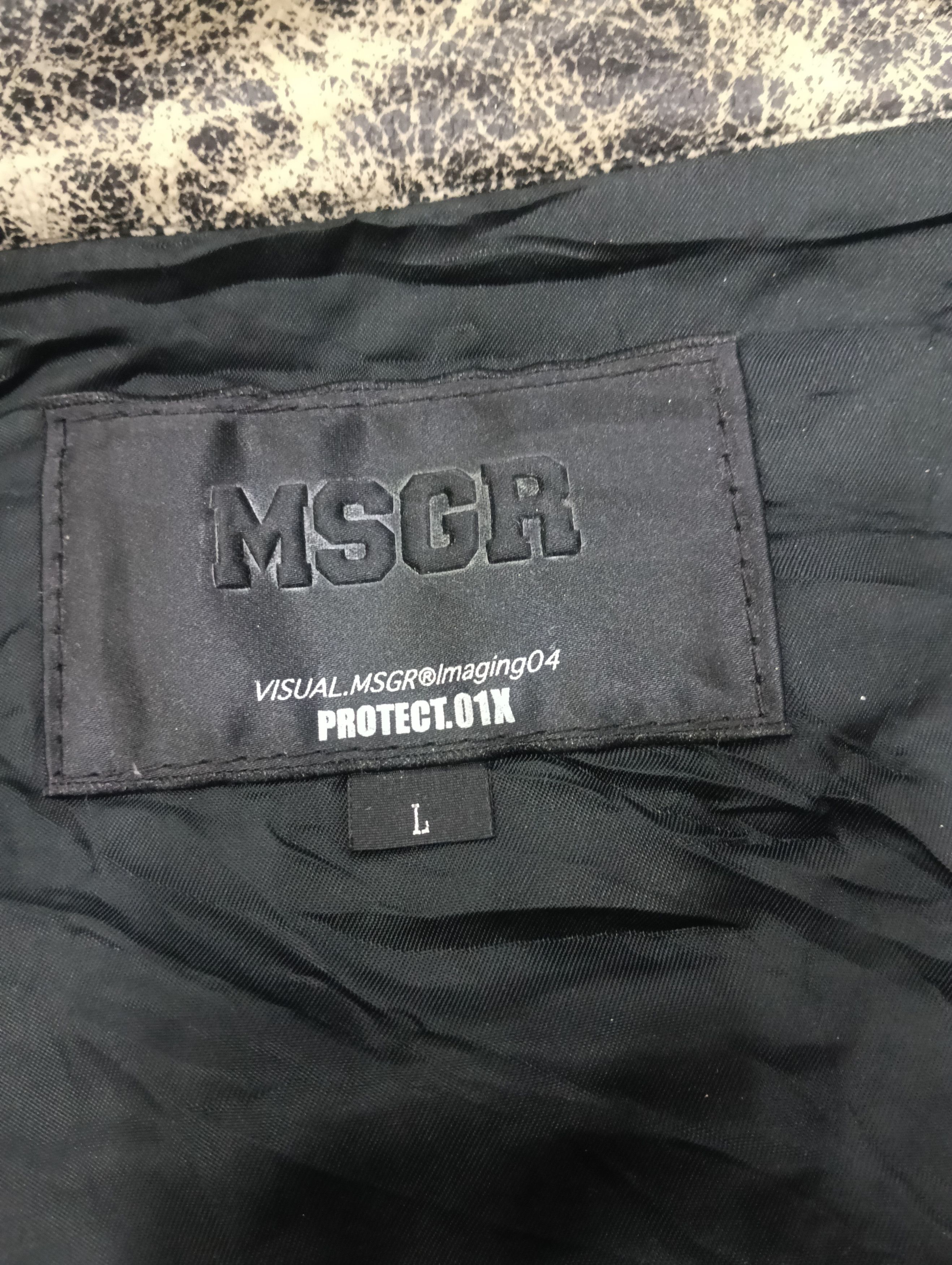 Le Grande Bleu (L.G.B.) Limited MSGR Japan Brand Like Bondage Crackled Style Size US L / EU 52-54 / 3 - 13 Thumbnail