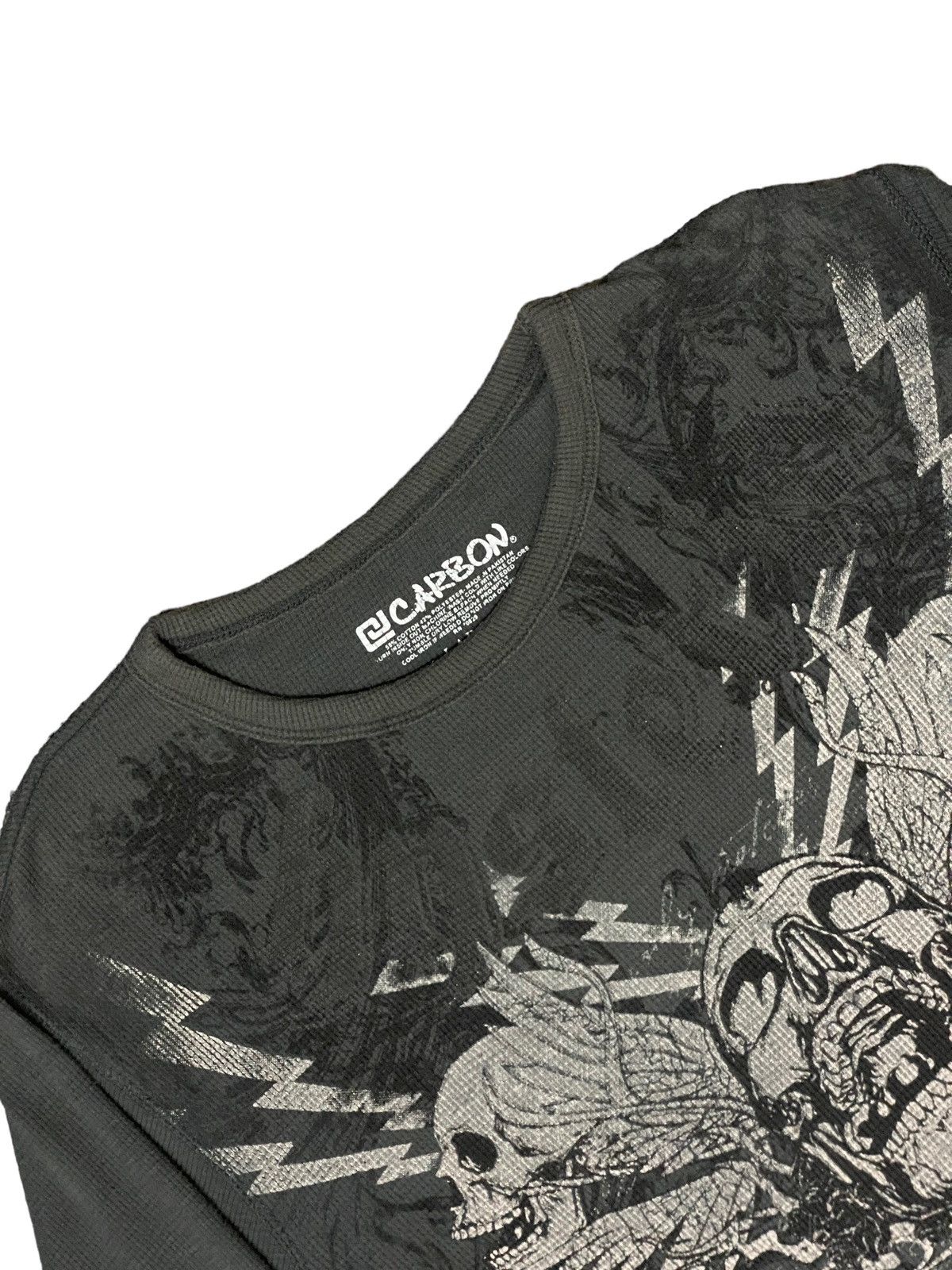 Affliction × Hysteric Glamour × If Six Was Nine Carbon Japan Art of Trio Skulls Scream Out For Sinners Size US L / EU 52-54 / 3 - 3 Thumbnail