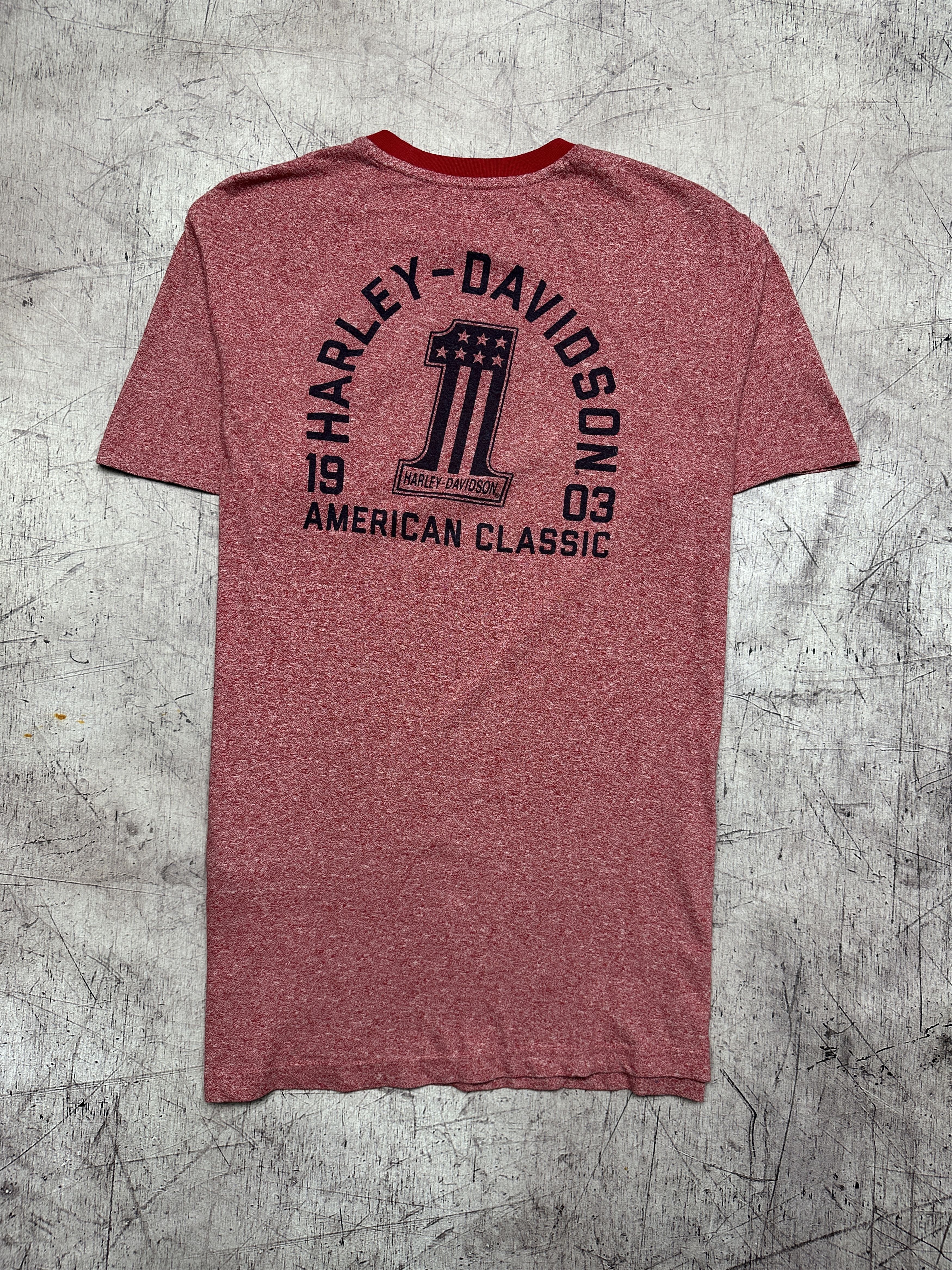 Harley Davidson Harley Davidson Mens Crew Neck T-Shirt Size US S / EU 44-46 / 1 - 6 Thumbnail