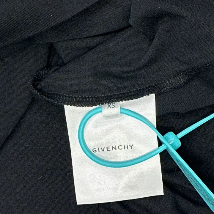Givenchy Givenchy Givenchy Black Graphic Short Sleeve TShirt -2507 Size US XS / EU 42 / 0 - 3 Thumbnail