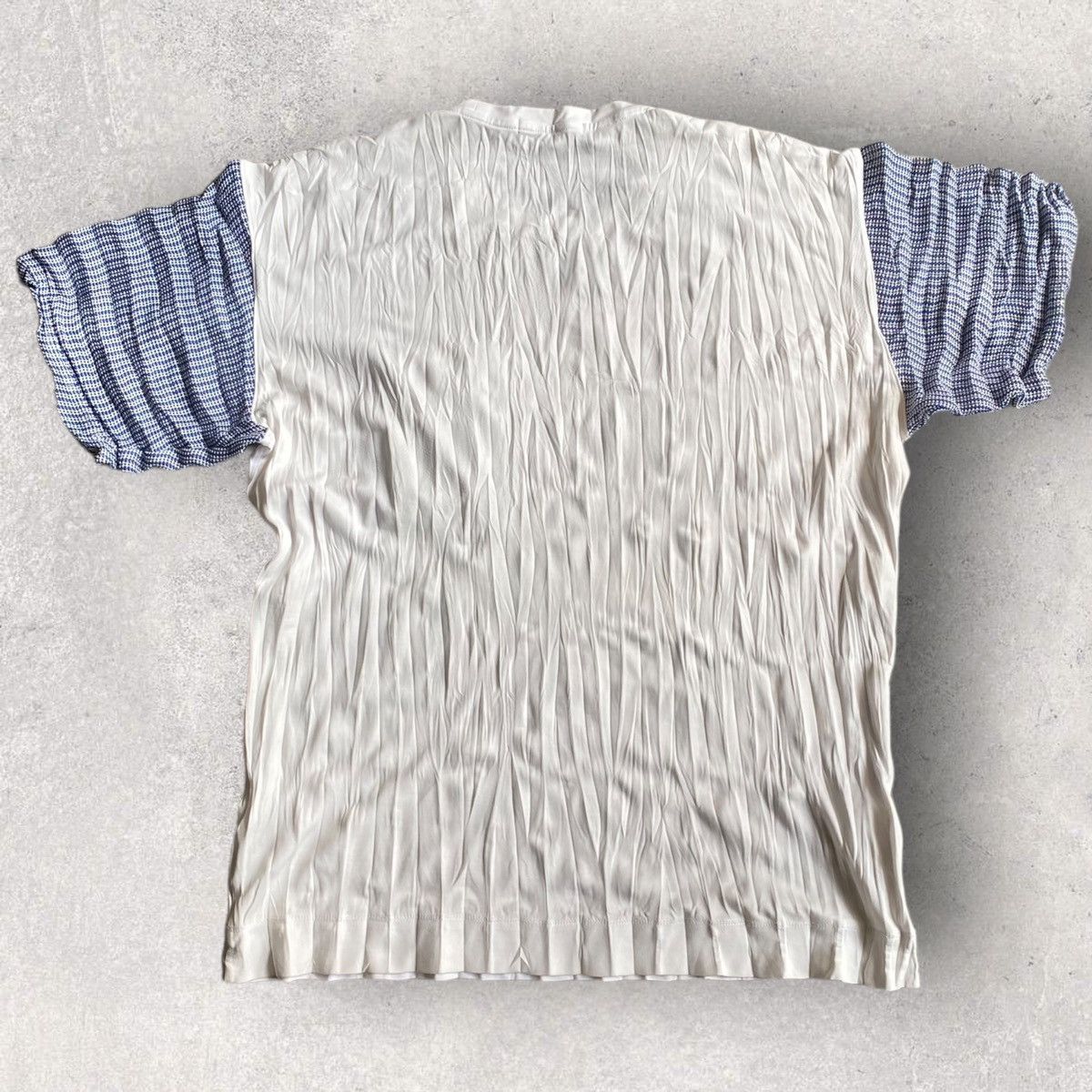 Issey Miyake SS15 Wrinkle T Shirt Size US L / EU 52-54 / 3 - 6 Thumbnail