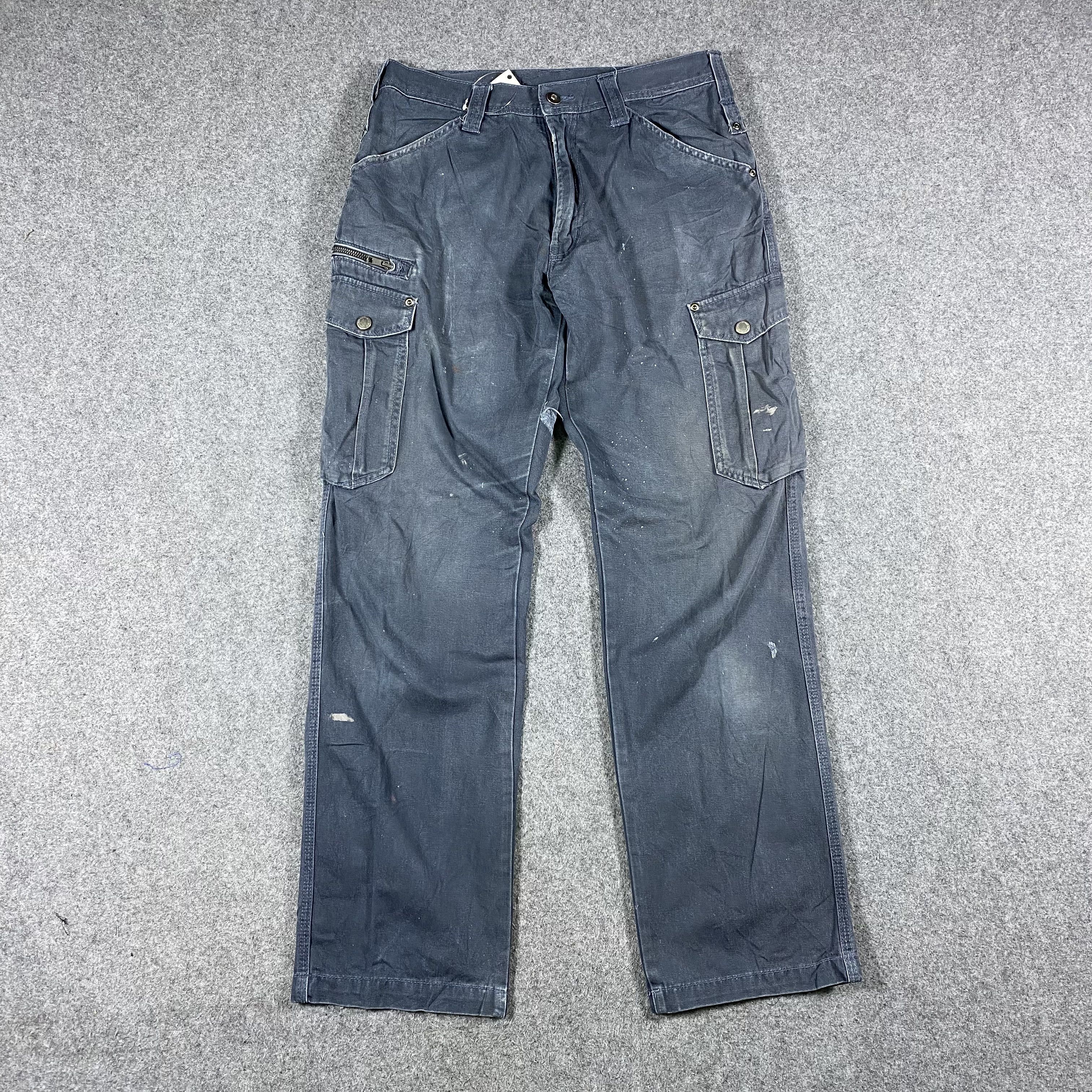 Japanese Brand Japanese Brand Faded Multipocket Tactical Cargo Pants Size US 28 / EU 44 - 1 Thumbnail
