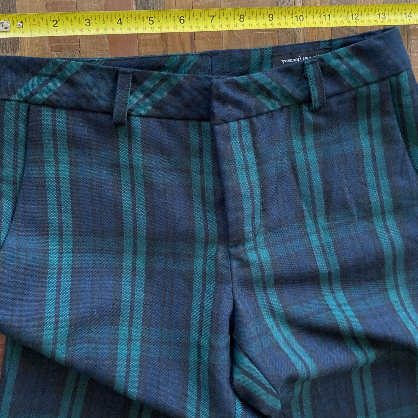 Vintage Y2k Tartan Trousers NWOT, Belt Ankle, Size Medium Size 26" / US 2 / IT 38 - 7 Thumbnail