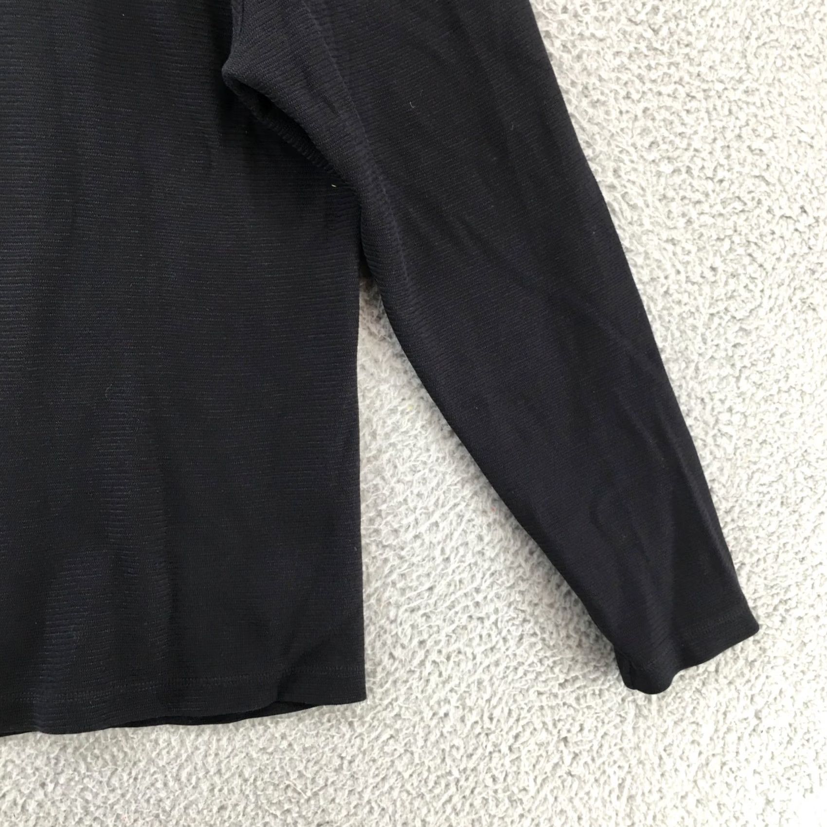Calvin Klein Calvin Klein Sweatshirt Mens Medium Black Fleece Long Sleeve Pullover Half Zip Size US M / EU 48-50 / 2 - 3 Thumbnail