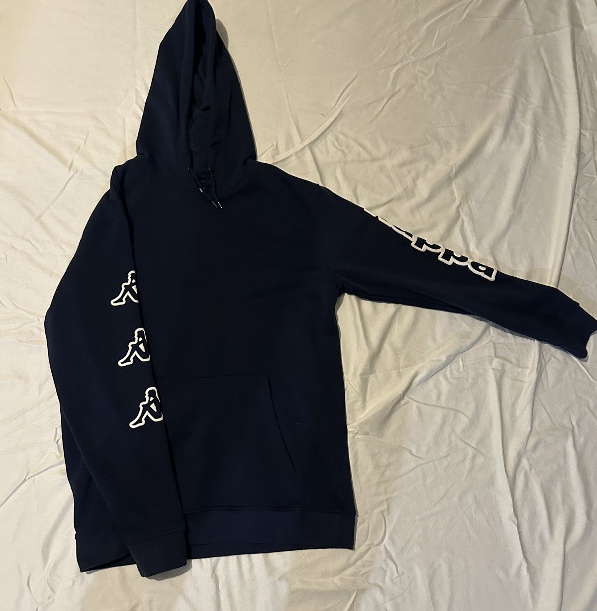 Kappa Kappa logo embroidery hoodie Size US XL / EU 56 / 4 - 3 Thumbnail