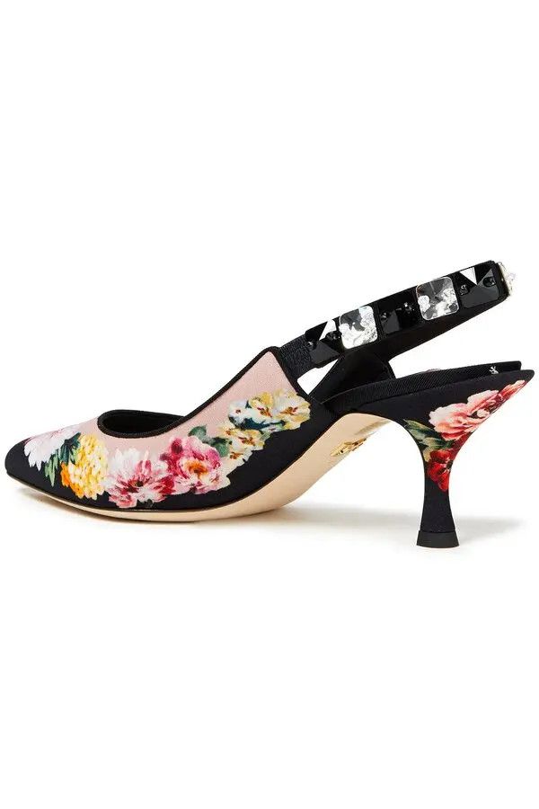 Dolce & Gabbana o1y0925 Spool Heel Pumps in Multicolor Size US 5 / IT 35 - 2 Thumbnail