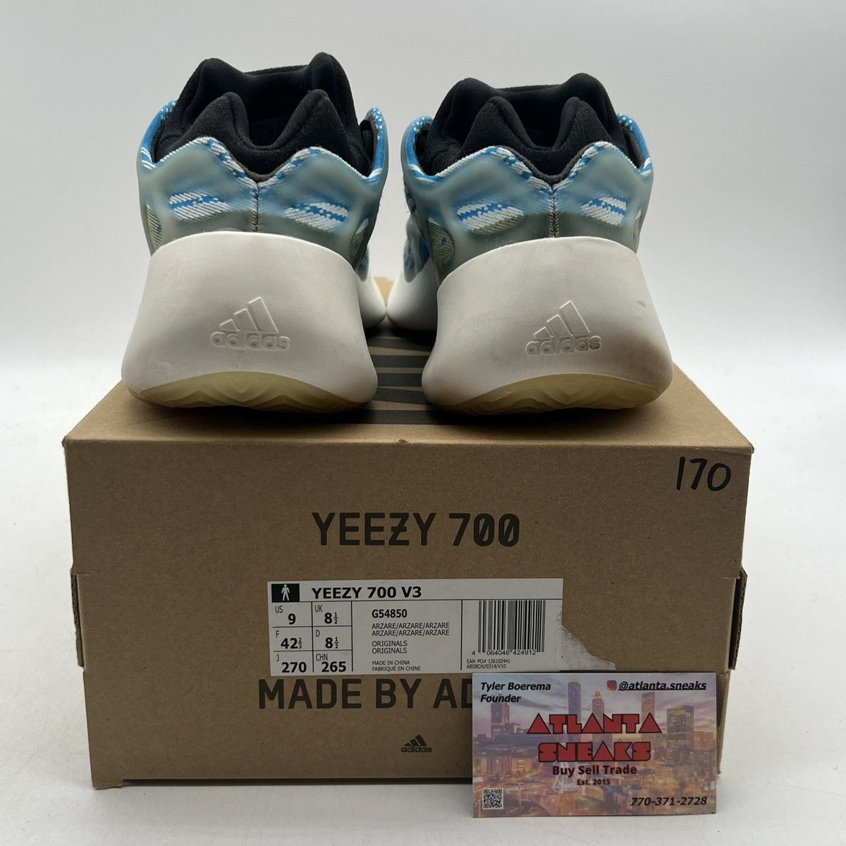 Adidas Yeezy 700 Arzareth Size US 9 / EU 42 - 3 Thumbnail