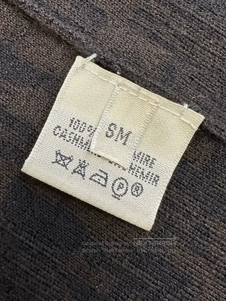 Hermes Hermes Cashmere Knit Open Front Long Sleeve Jacket - Dark Size M / US 6-8 / IT 42-44 - 9 Thumbnail