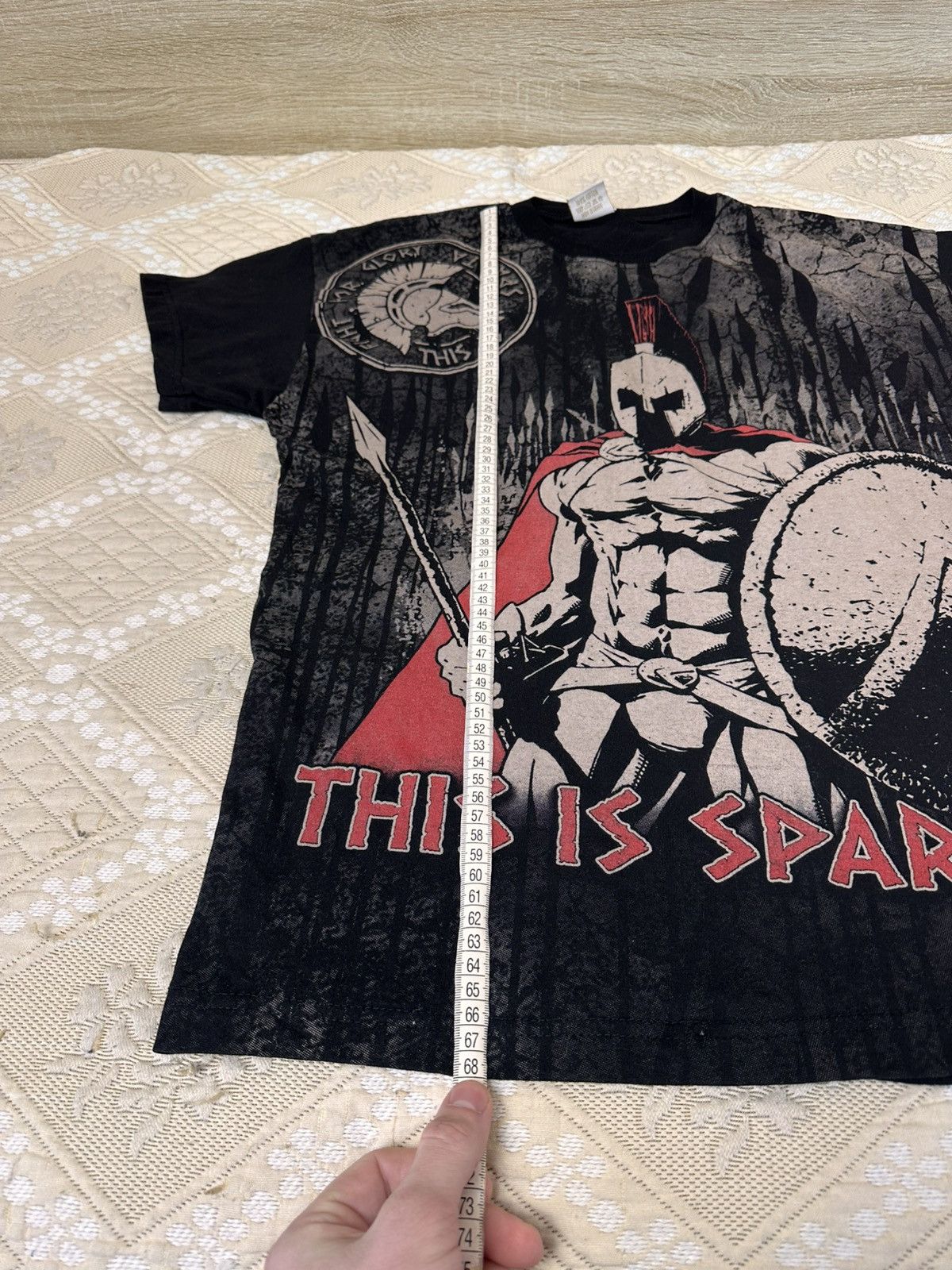 Vintage 🔥 The 300 Spartans Vintage Movie T Shirt Y2K Affliction Rare Size US M / EU 48-50 / 2 - 8 Thumbnail