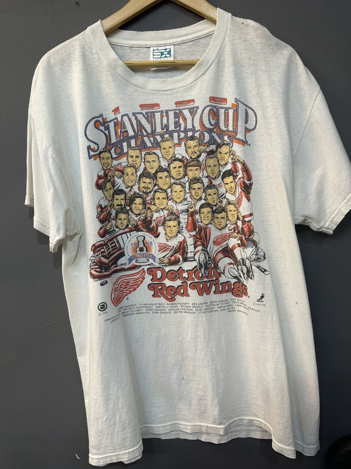 Kanye West × NBA × NHL NHL DETROIT RED WINGS Size US L / EU 52-54 / 3 - 2 Thumbnail