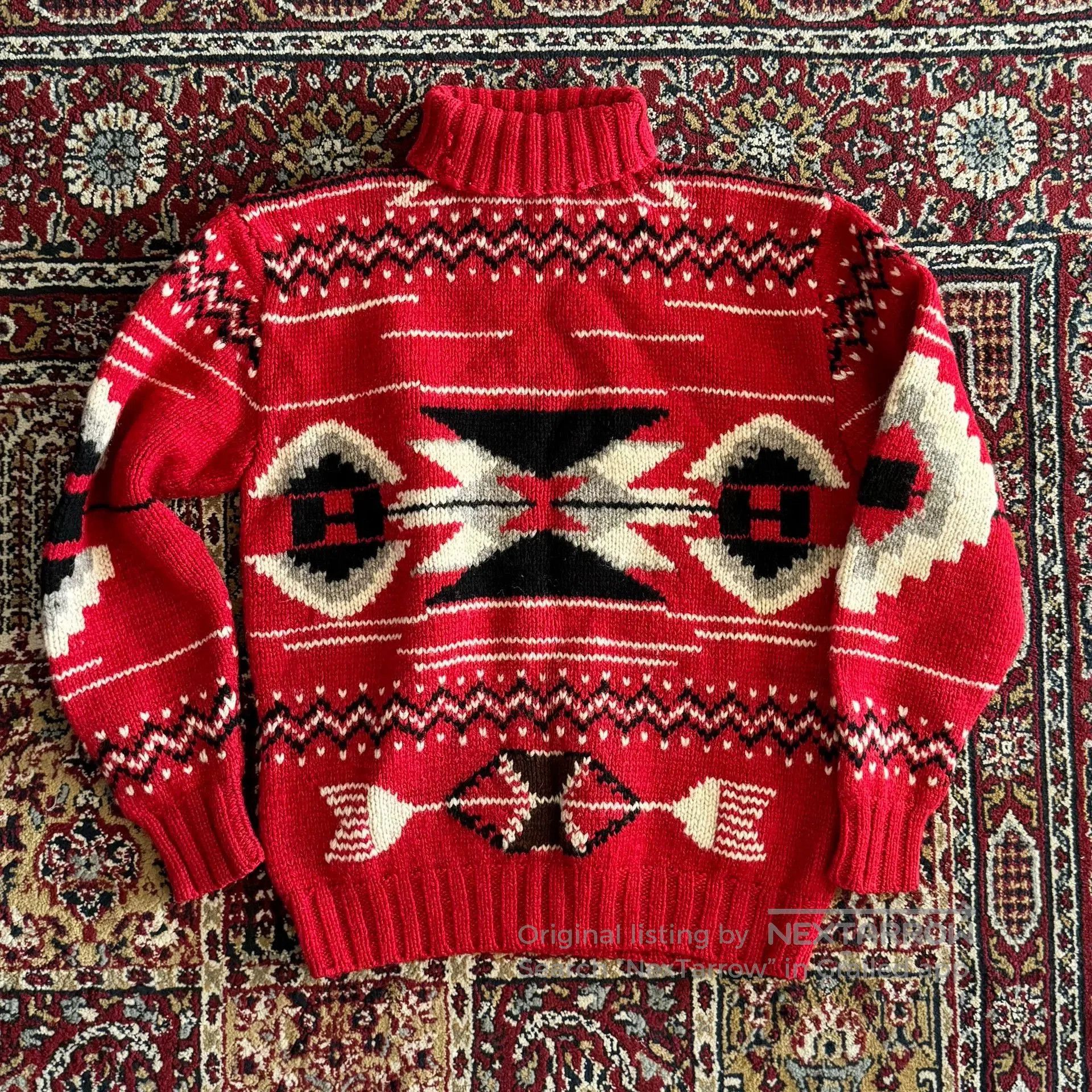 Polo Ralph Lauren Polo Ralph Lauren Wool Navajo Sweater. Size US L / EU 52-54 / 3 - 1 Thumbnail