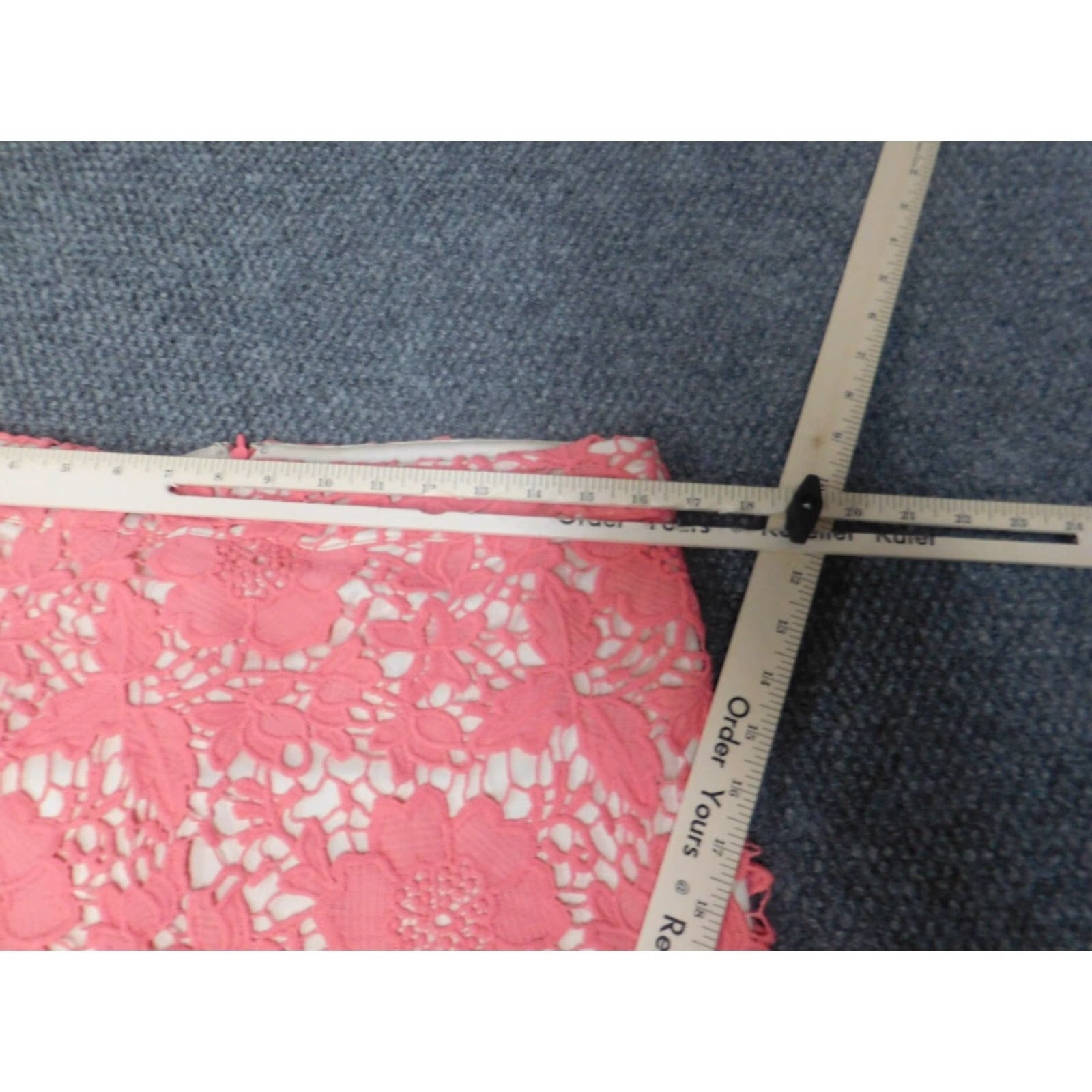 Loft LOFT Skirt Womens 6 Pink A-line Floral Lined Knee Length Zipper Regular Women Size 28" / US 6 / IT 42 - 7 Thumbnail
