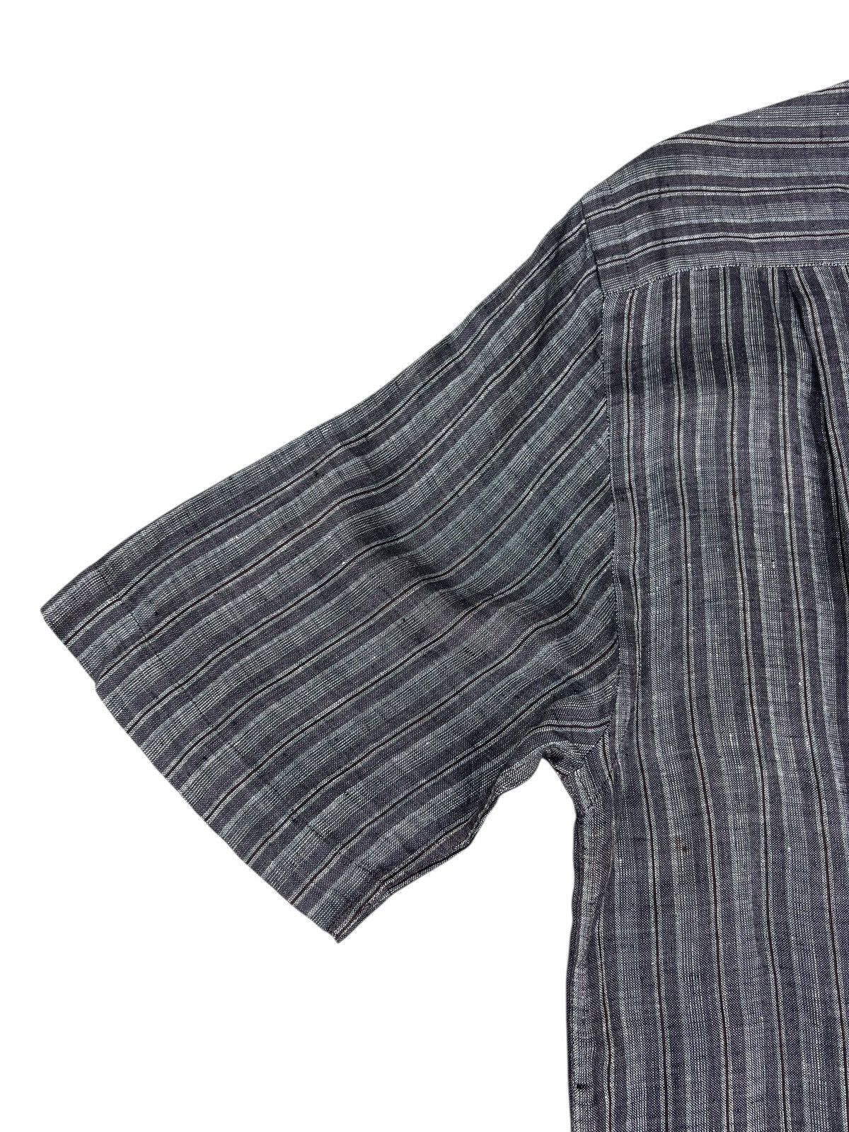 Bally Bally Multi Striped 100% Linen Shirt Size US M / EU 48-50 / 2 - 15 Thumbnail