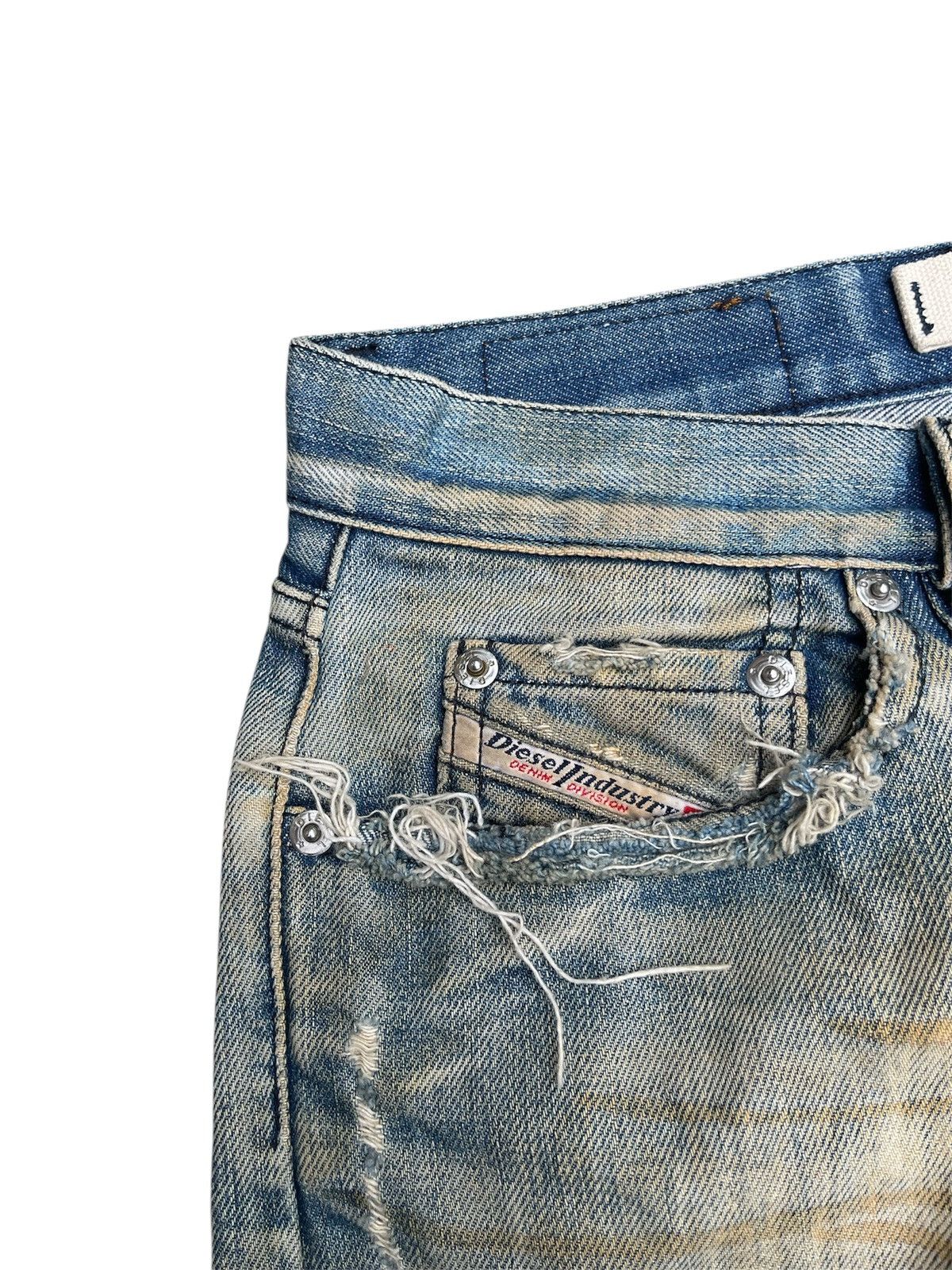 Diesel VINTAGE DIESEL Industry Distressed Selvedge Denim Size 30 Size US 30 / EU 46 - 5 Thumbnail
