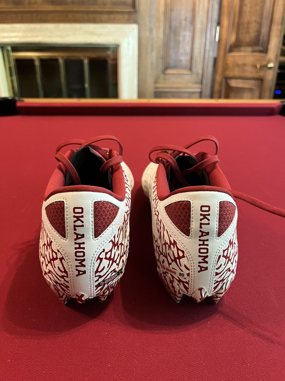 Jordan Brand Jordan Oklahoma PE cleats Size US 12 / EU 45 - 5 Thumbnail