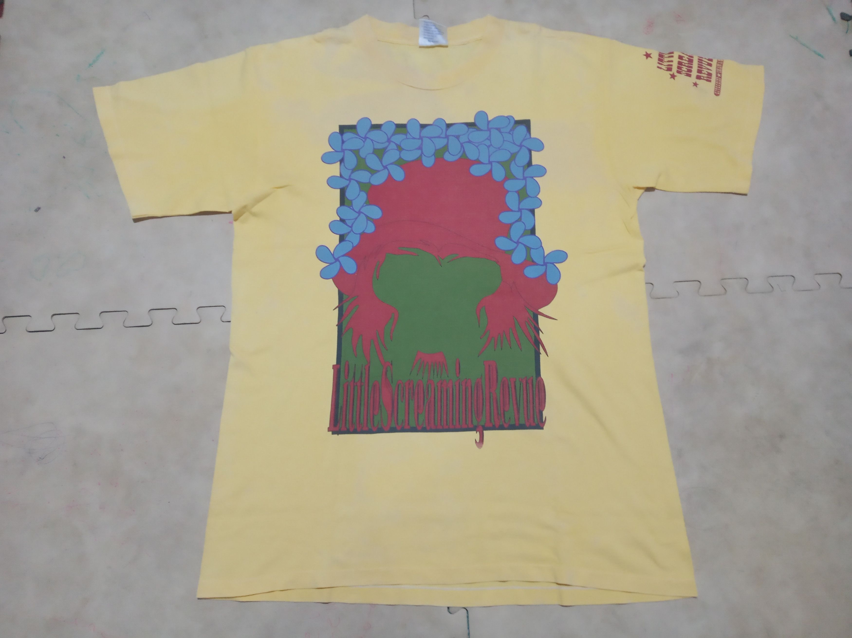 Band Tees Little Screaming Revue Kiyoshiro Imawano Tour 1996 Size US L / EU 52-54 / 3 - 1 Thumbnail
